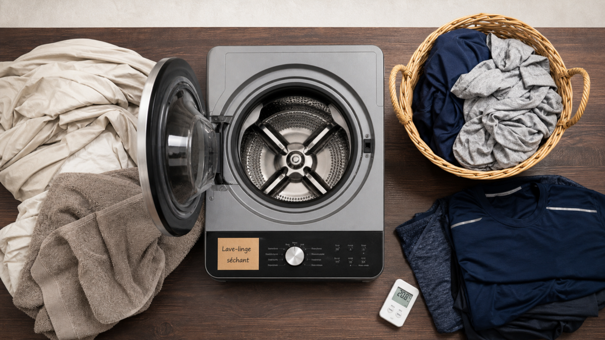 Avis lave linge sechant : capacité et consommation