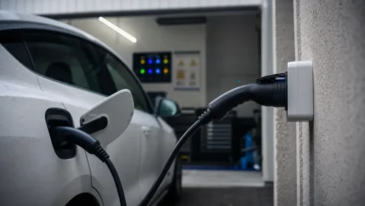 Comment brancher une voiture electrique : prise renforcée murale et câble Type 2