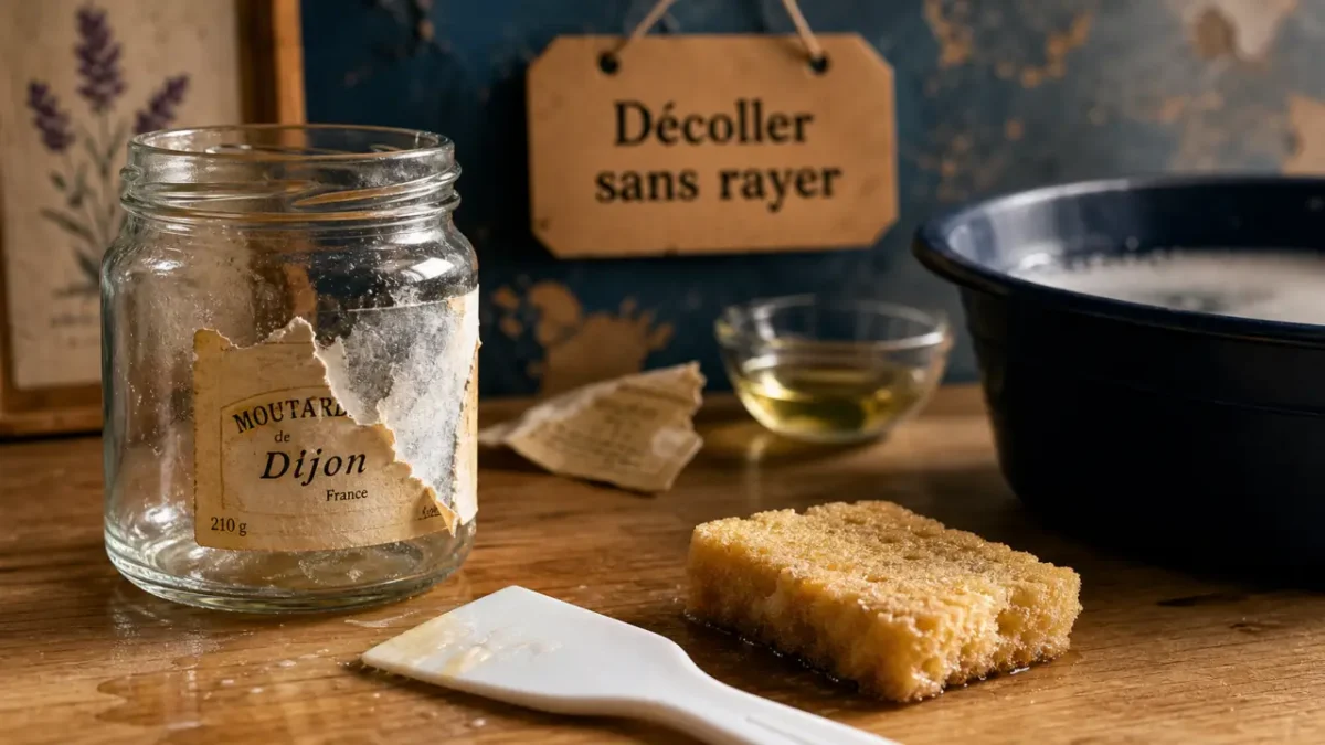 Comment décoller une étiquette sans trace de colle