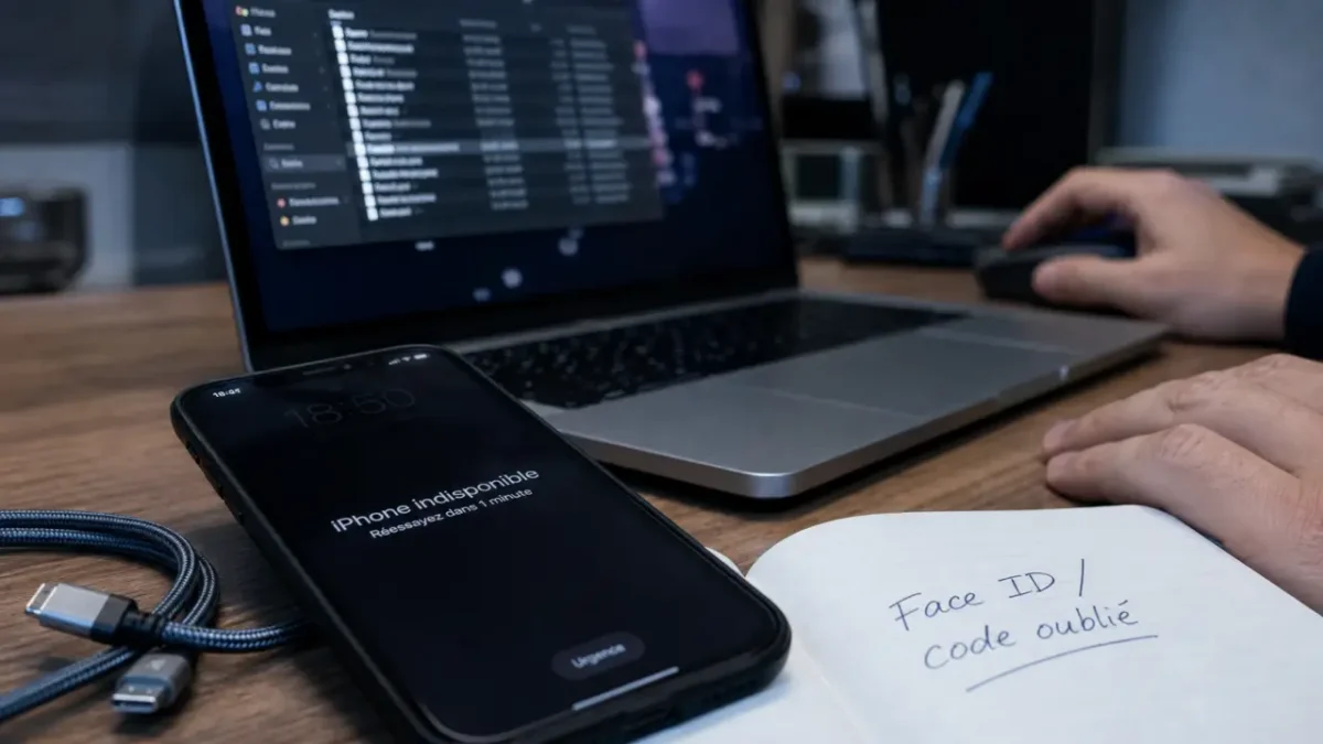 Comment déverrouiller un iPhone quand on a oublié le code : iPhone indisponible, mode récupération ou iCloud
