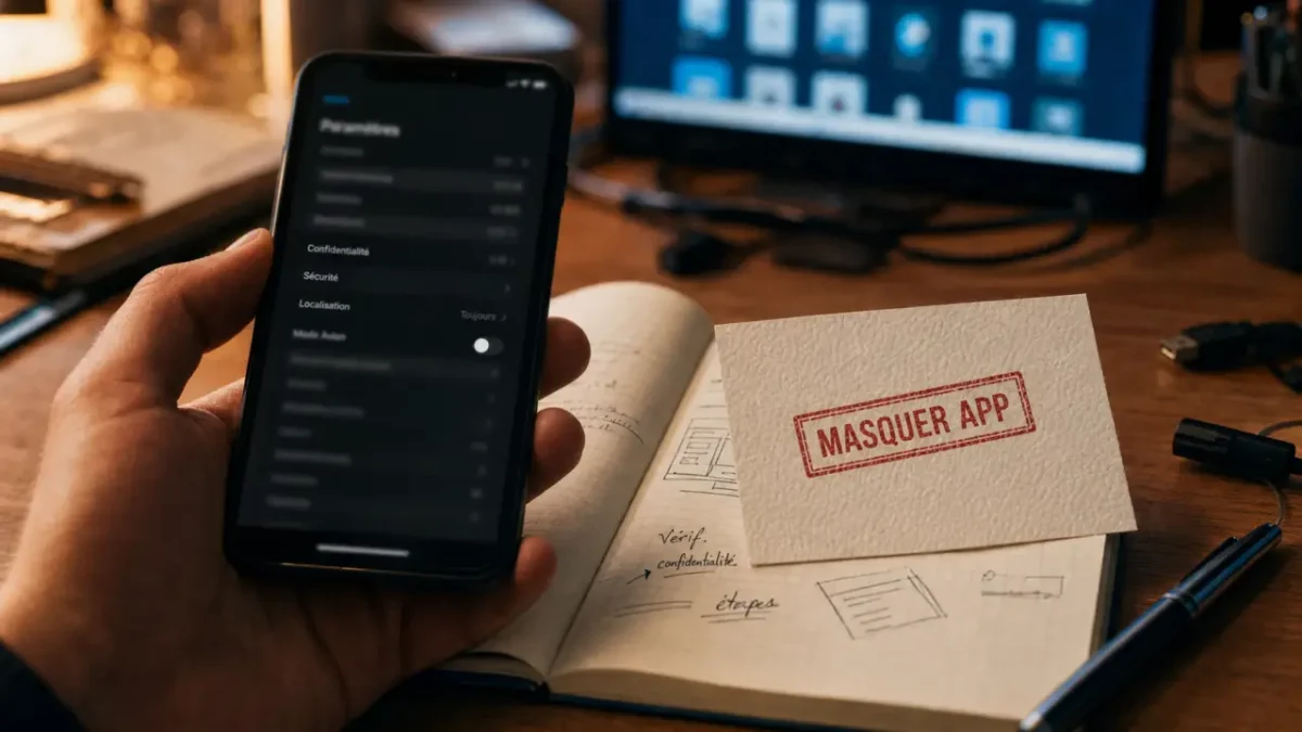 Comment masquer une application sur Android et iPhone, sécurité et méthodes natives
