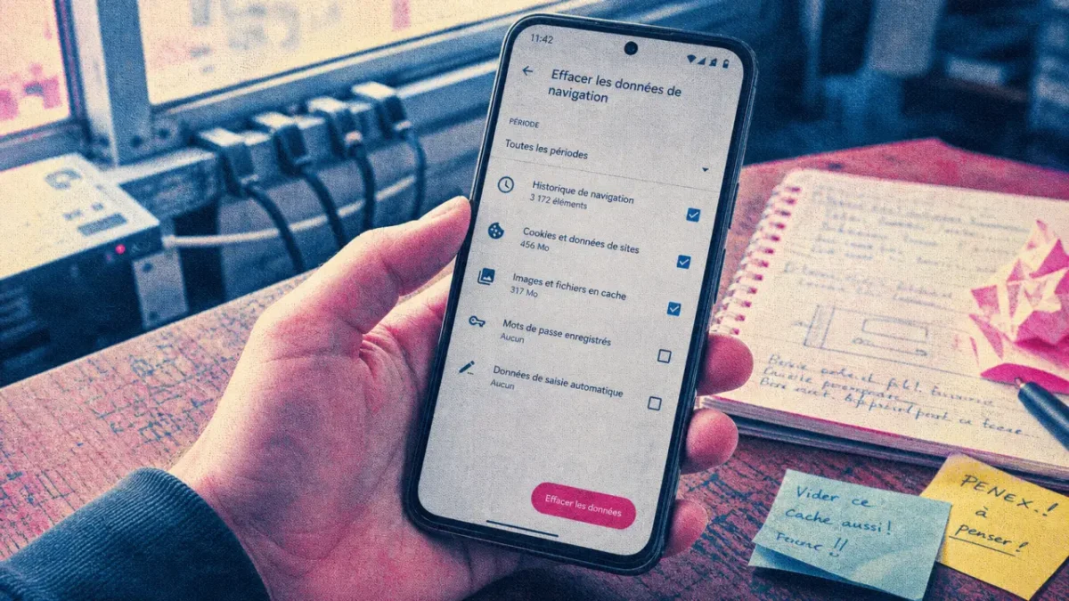 Comment supprimer les cookies sur android : effacer les données de navigation sur smartphone