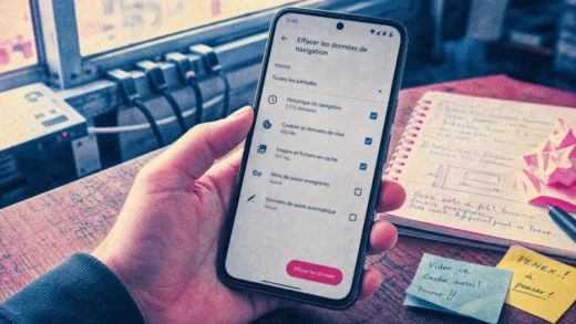 Comment supprimer les cookies sur android : effacer les données de navigation sur smartphone