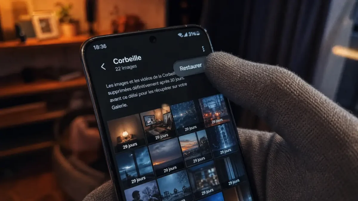 Corbeille Android Samsung : restaurer vos fichiers avant 30 jours