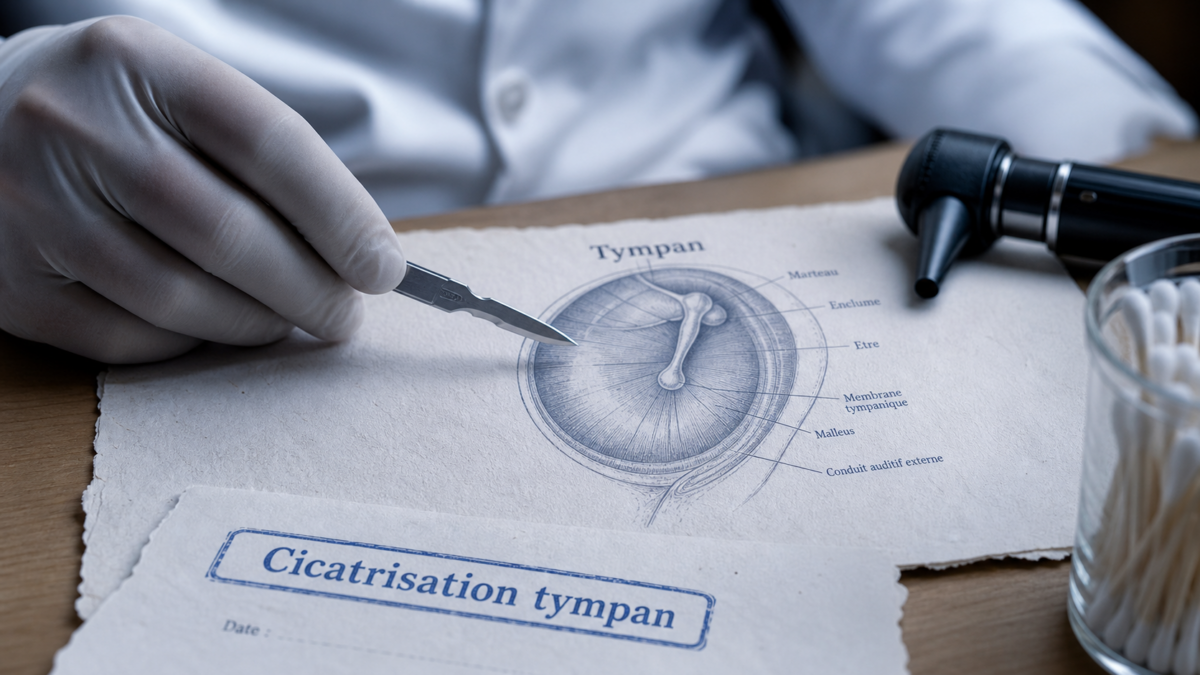 Récupération audition après tympan percé : soins et délais de cicatrisation