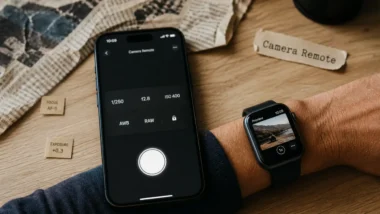 Astuce apple watch : activez Camera Remote pour gagner du temps