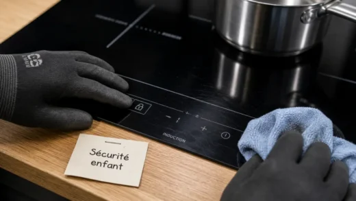 Comment déverrouiller une plaque de cuisson verrouillée : repérer le symbole clé