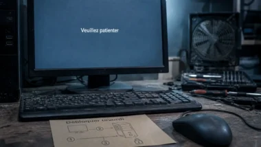 debloquer un ordi : PC figé affichage ‘Veuillez patienter’