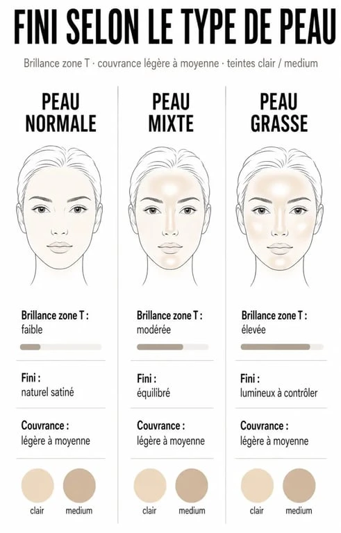 bb crème garnier avis : comparaison du rendu selon le type de peau