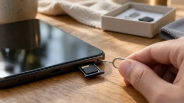 Comment installer une carte SD sur Samsung : bon tiroir, insertion microSD