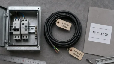 Quel disjoncteur pour plaque induction : 32A, câble 6 mm², différentiel 30 mA