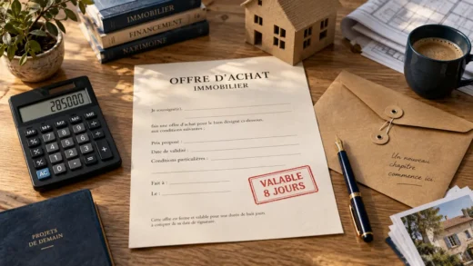 Offres d achat d une maison : délai 8 jours avant compromis