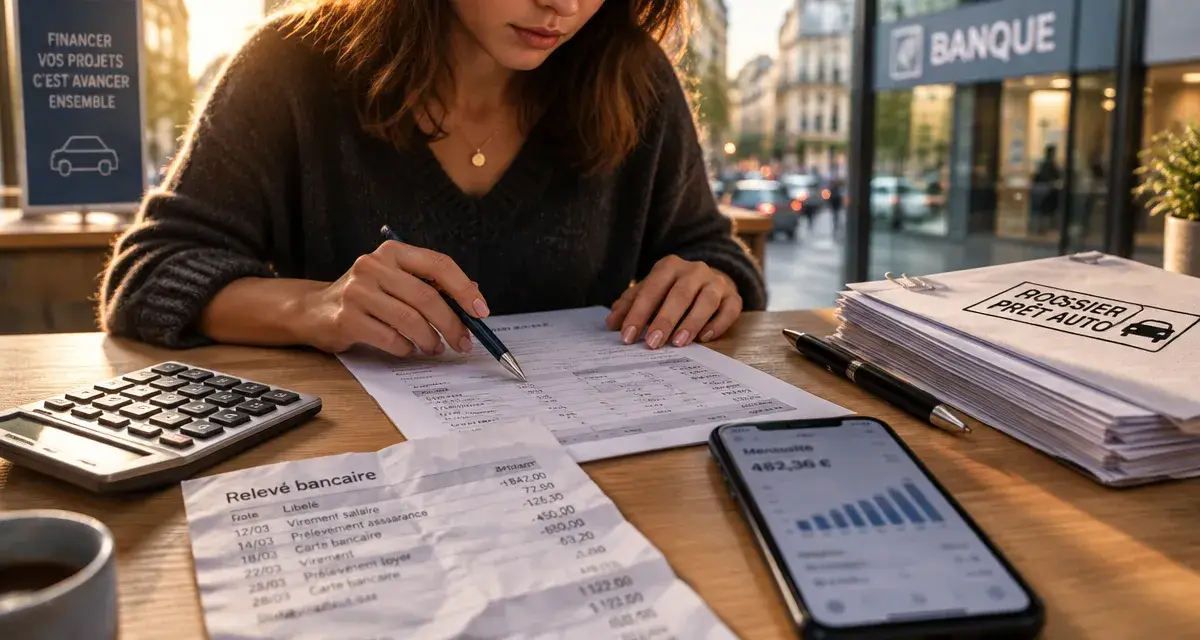 Pret auto pour etudiant : dossier prêt auto en banque