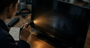 TV écran noir mais son : tests pour identifier la panne
